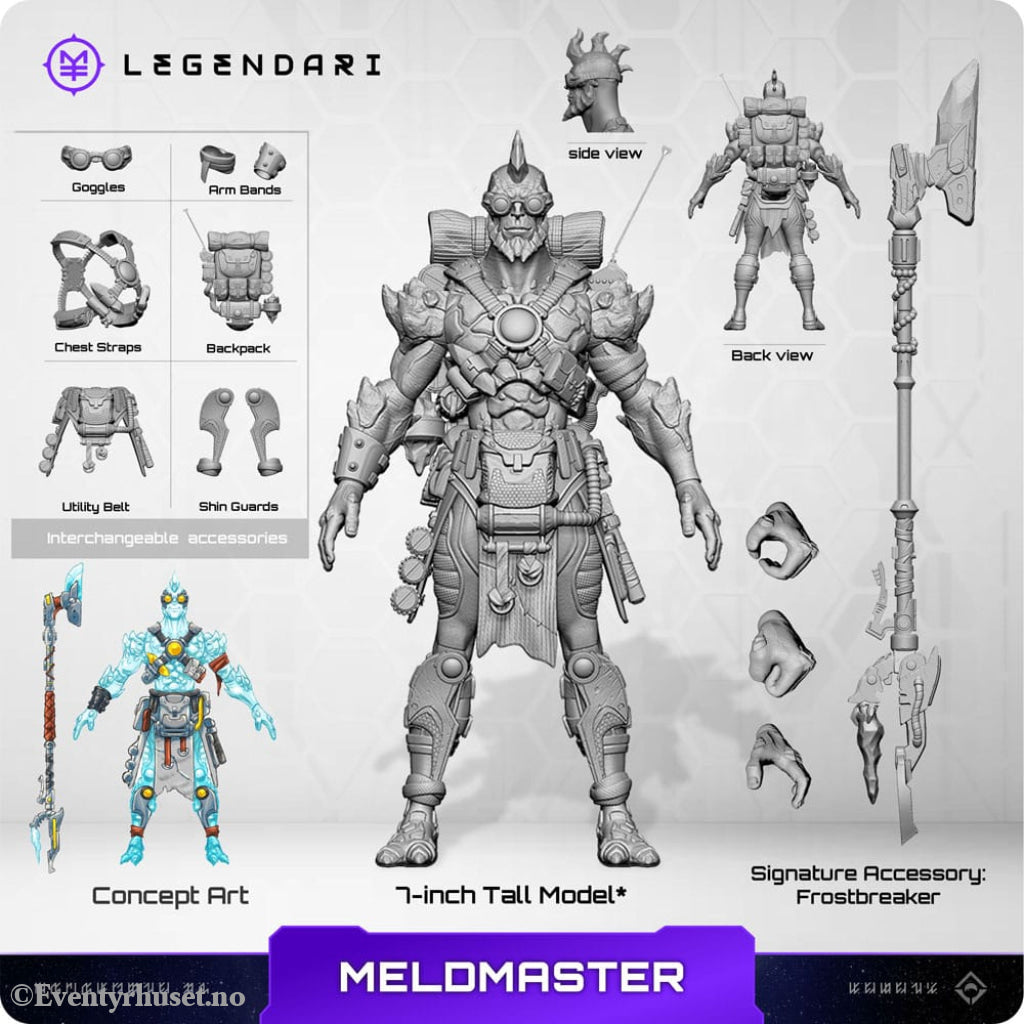 Legendari Actionfigur 1/10 Meld Master 18 cm Toys