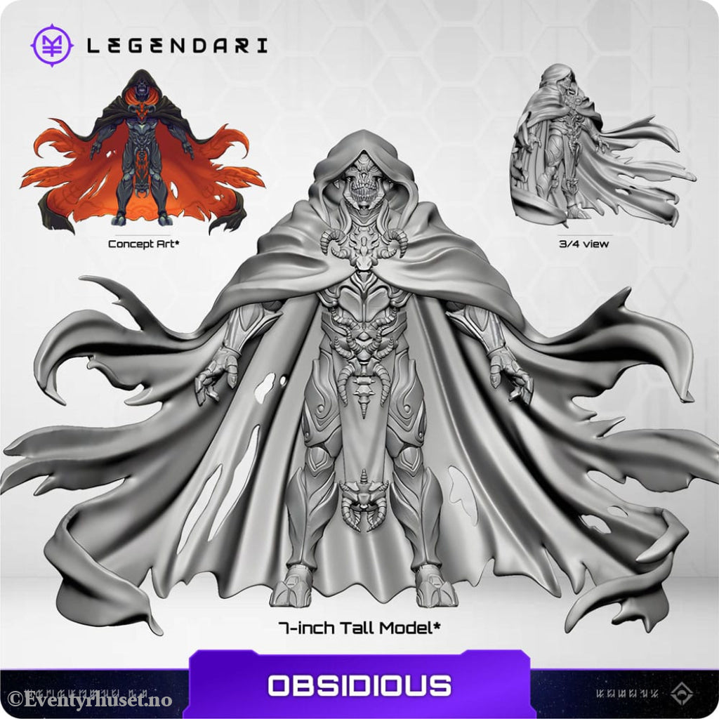 Legendari Actionfigur 1/10 Obsidious 18 cm Toys