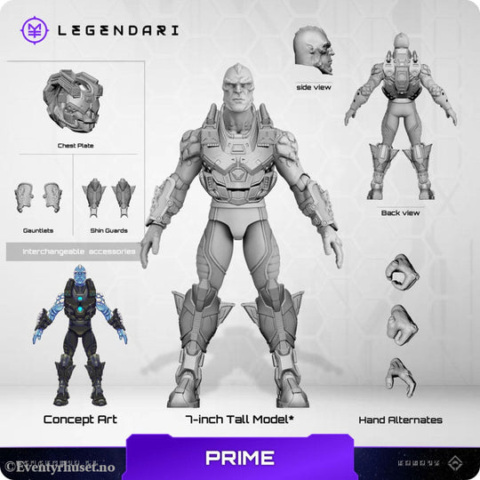 Legendari Actionfigur 1/10 Prime 18 cm Toys