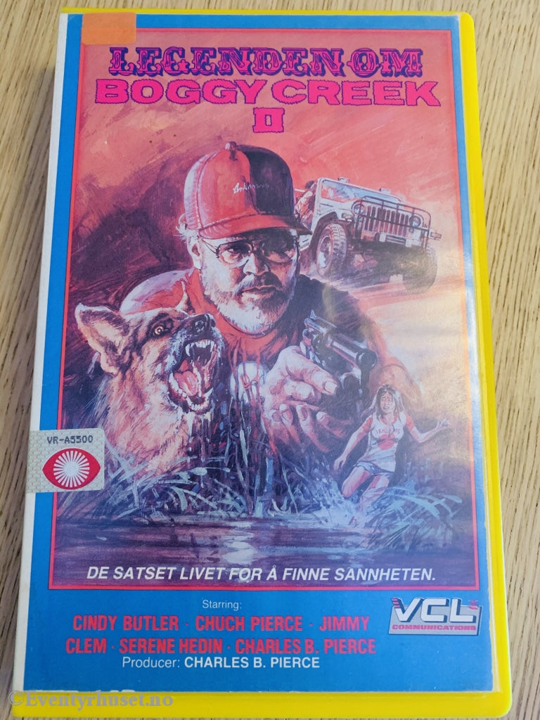 Legenden Om Boggy Creek 2. 1983. Vhs Big Box.
