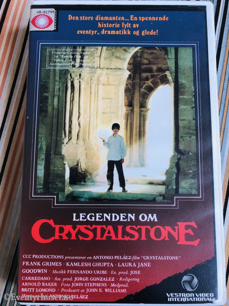 Legenden Om Crystalstone. 1988. Vhs Big Box.