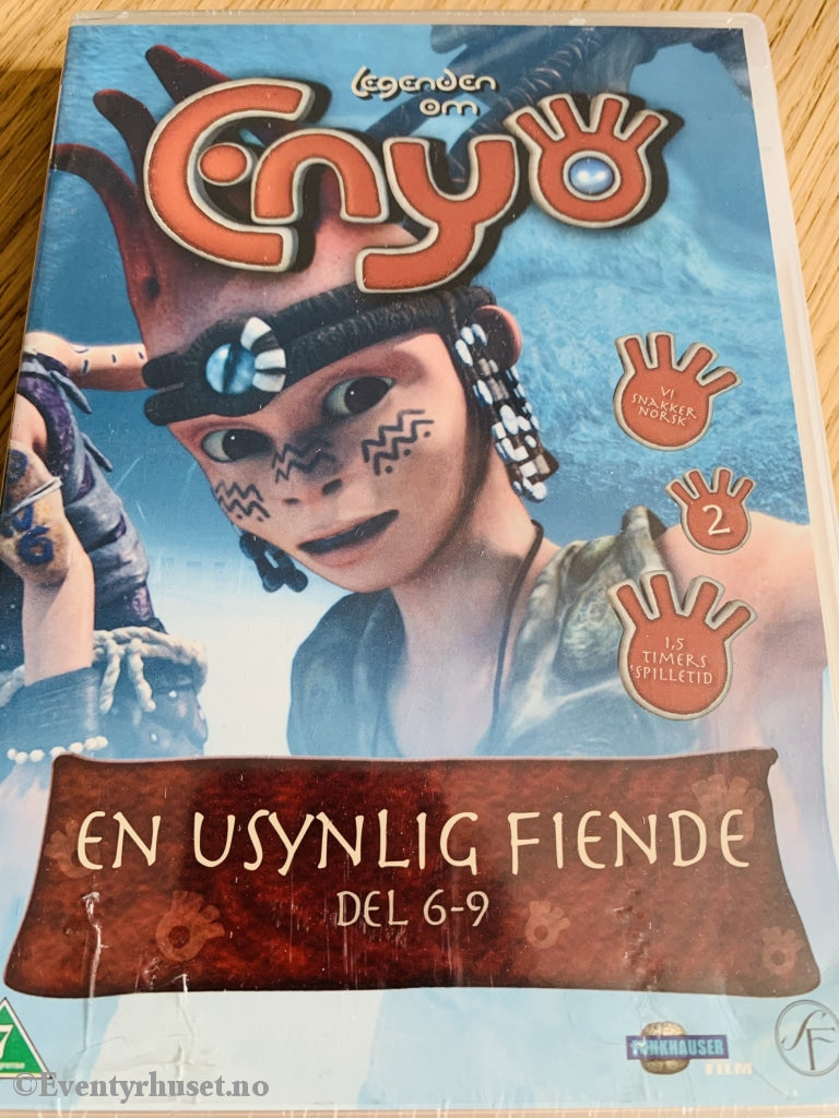 Legenden Om Enyo. En Usynlig Fiende. Del 6-9. 2009. Dvd Ny I Plast!