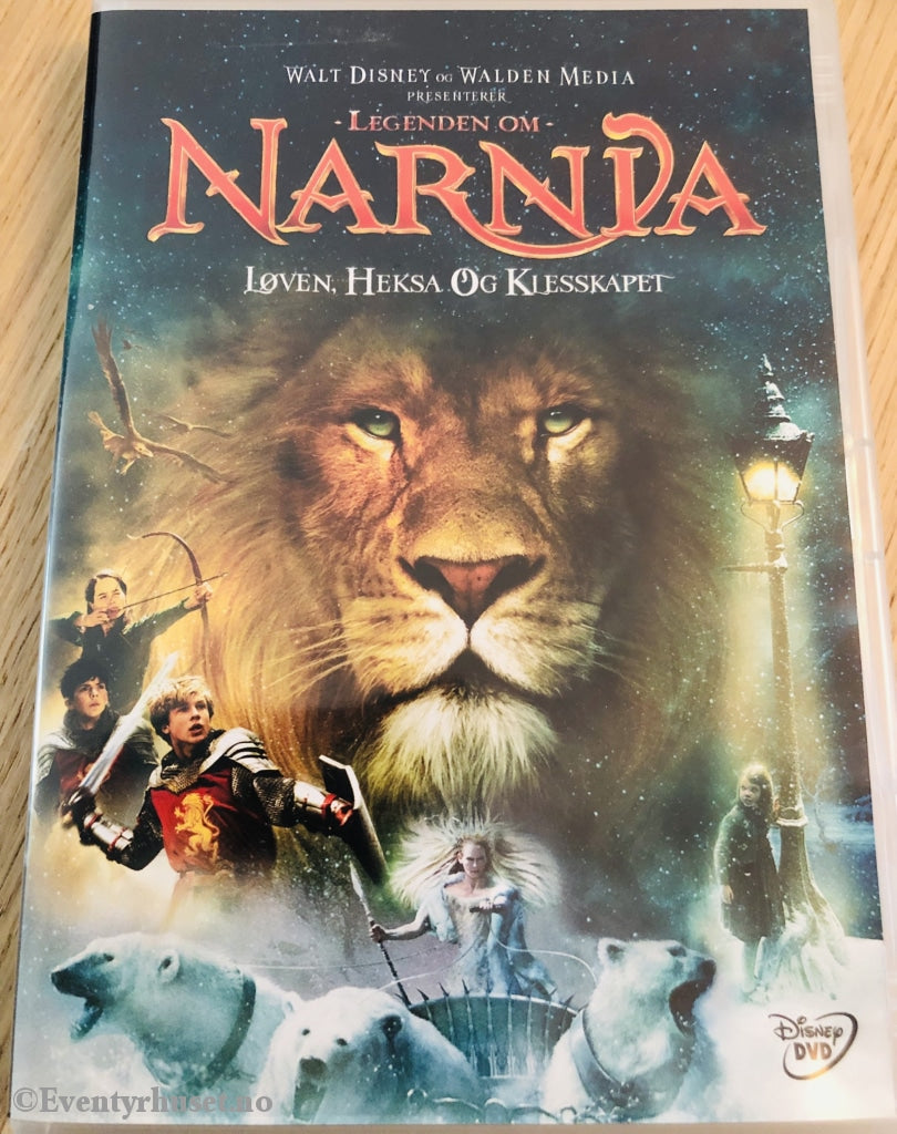 Legenden Om Narnia: Løven Heksa Og Klesskapet. Disney Dvd. Dvd