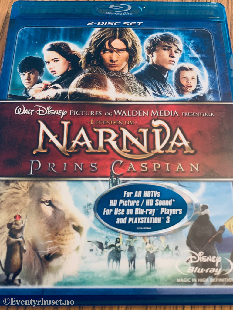Legenden om Narnia: Prins Caspian (2008). Blu-Ray.