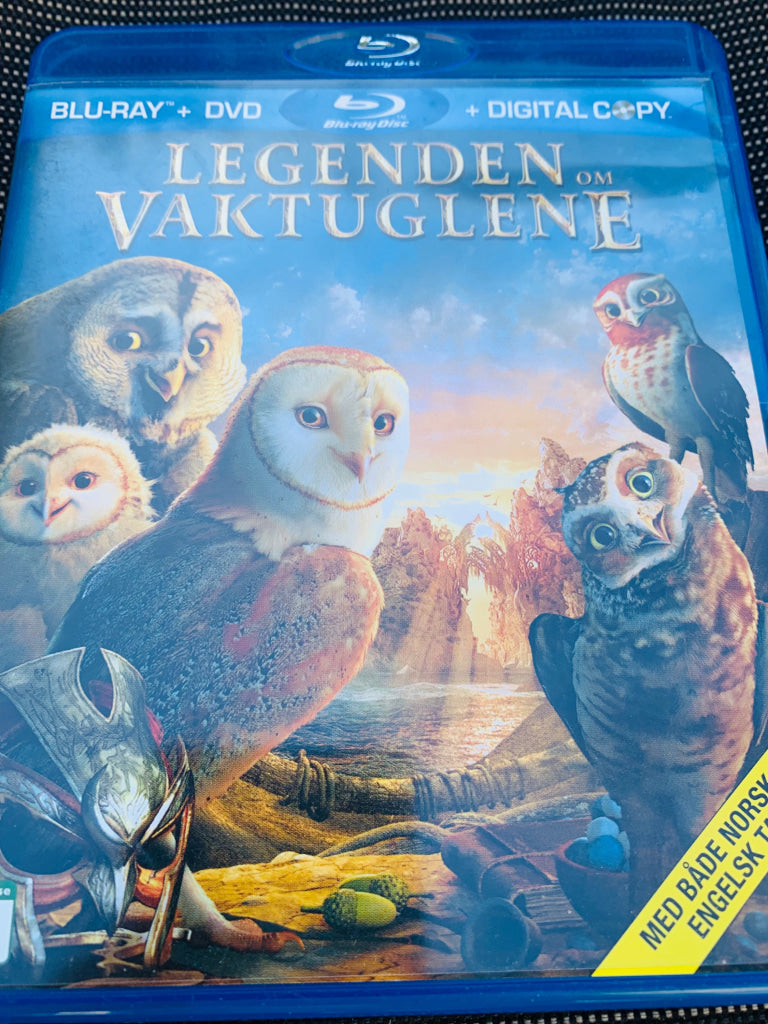 Legenden Om Vaktuglene. Blu-Ray. Blu-Ray Disc