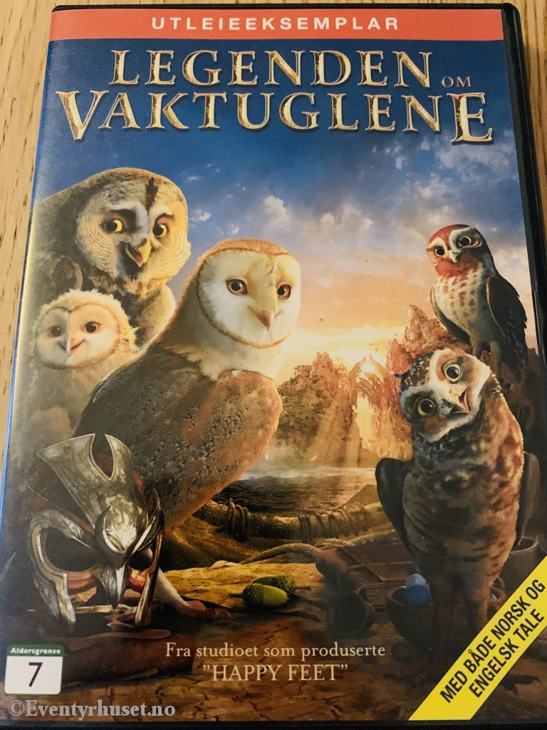 Legenden Om Vaktuglene. Dvd Utleie-Eksemplar.