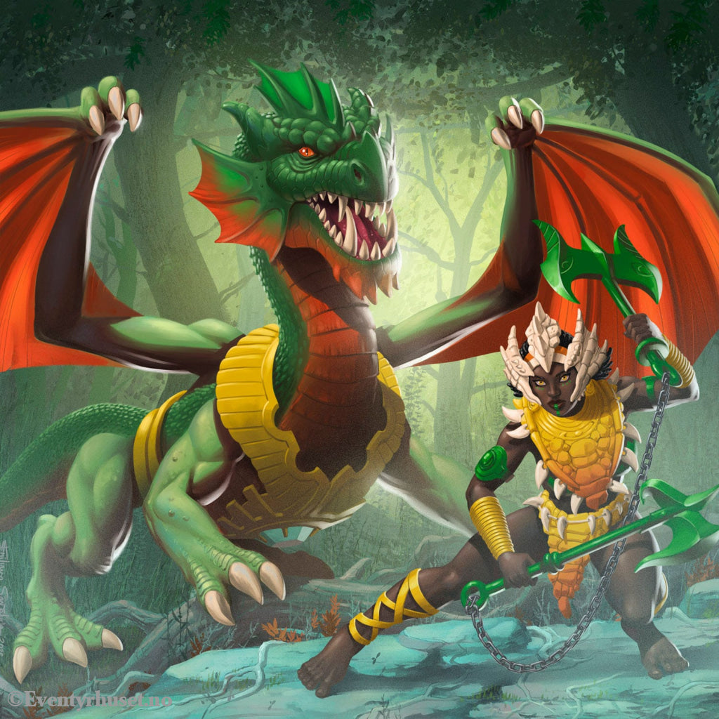 Legends of Dragonore Action Figure Scorchwing - Mother of the Forest 25 cm. Mint In Sealed Box (MISB)! Actionfigur