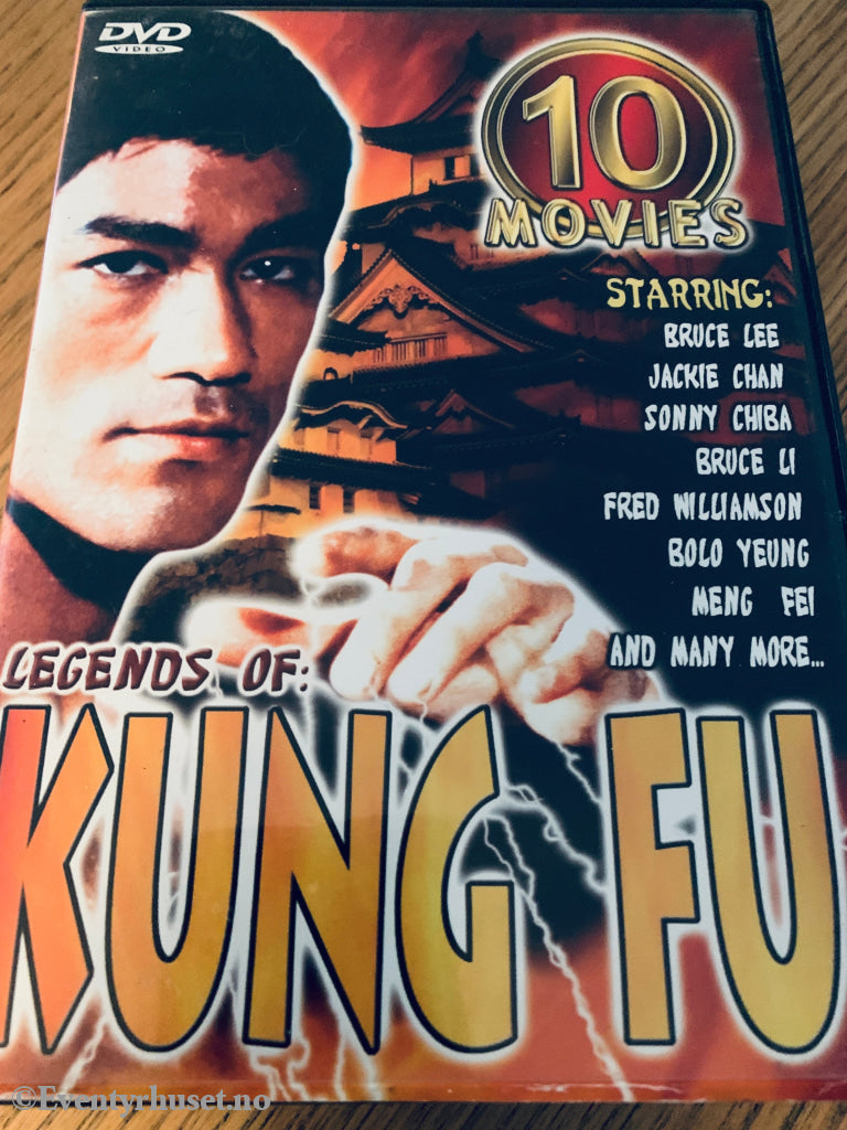 Legends of Kung Fu – 10 Movies Collection. 2004. DVD samleboks