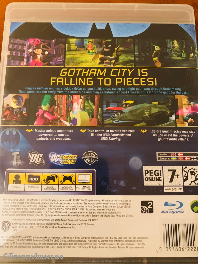 Lego Batman The Videogame. Ps3. Ps3