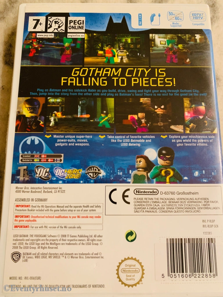 Lego Batman The Videogame. Wii. Wii