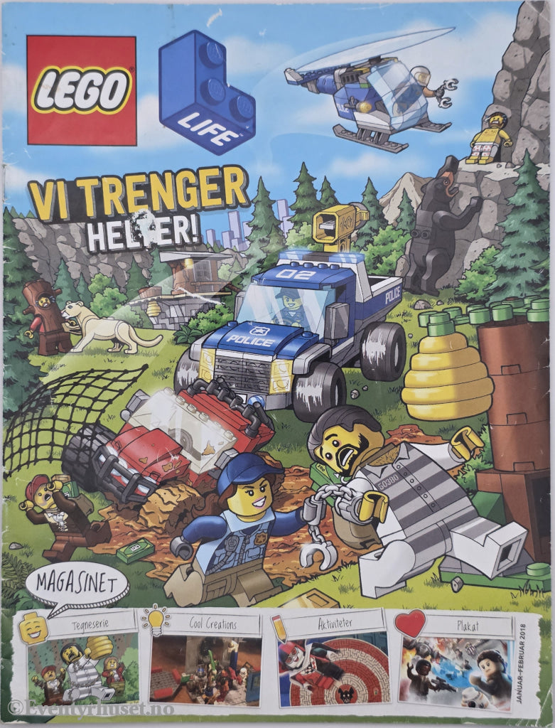 LEGO City Life – Vi trenger helter! . Aktivitetshefte.