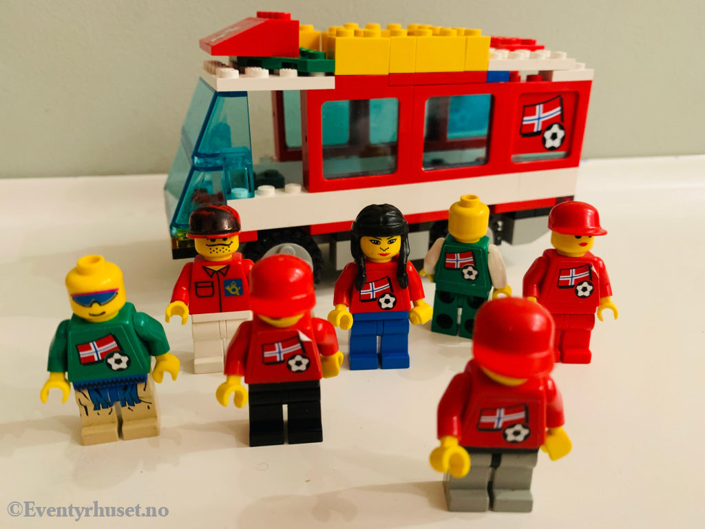 LEGO City – norske fotballsupportere og buss