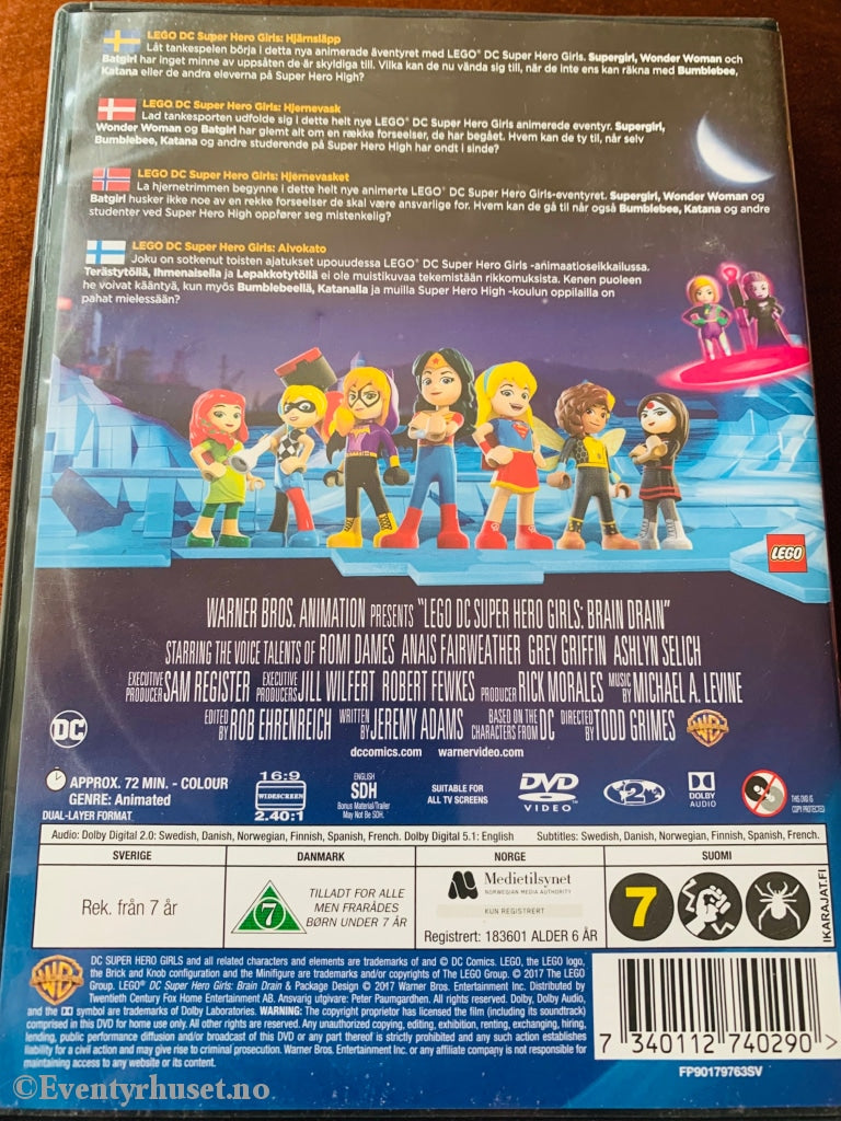 Lego Dc Superhero Girls - Brain Dain. Dvd. Dvd