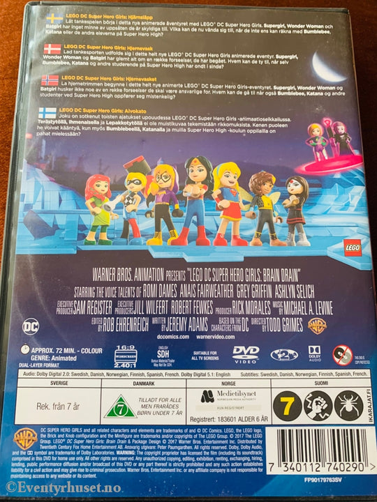 Lego Dc Superhero Girls - Brain Dain. Dvd. Dvd