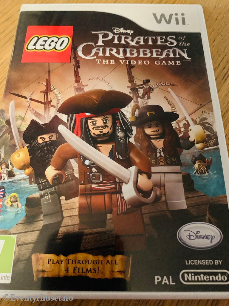 Lego Disney Pirates Of The Caribbean Video Game. Nintendo Wii. Wii