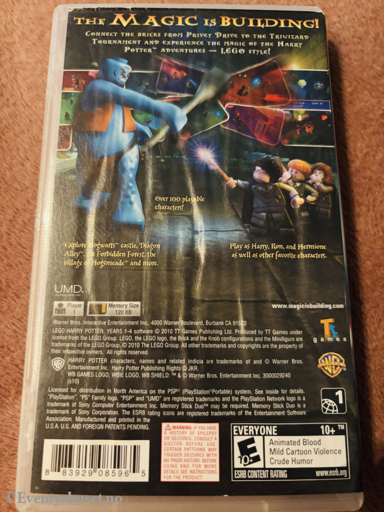 LEGO Harry Potter: Years 1-4. Playstation PSP.