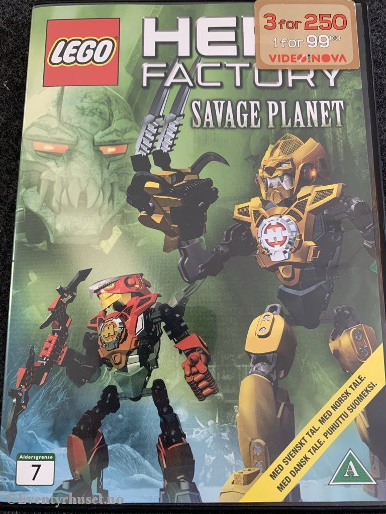Lego: Hero Factory. Savage Planet. 2011. Dvd. Dvd