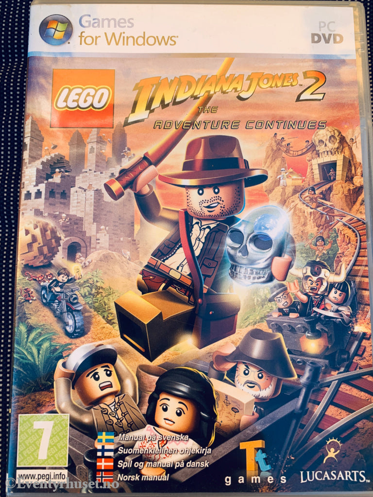 LEGO Indiana Jones 2: The Adventure Continues, 2009. PC-spill.