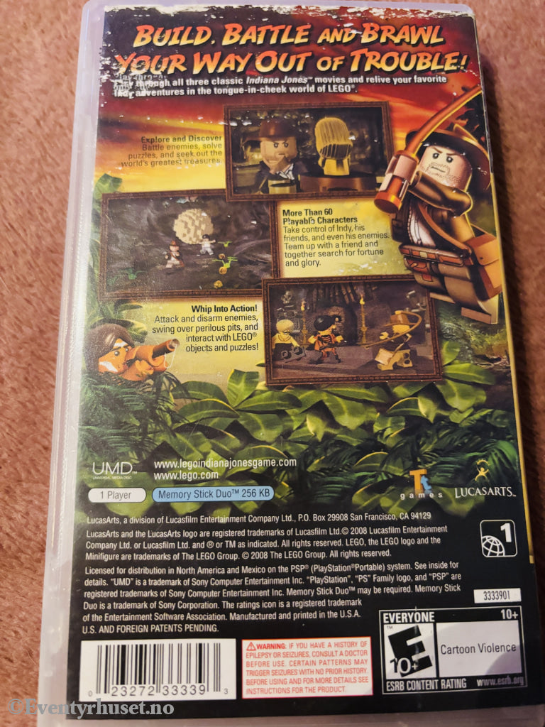 LEGO Indiana Jones: The Original Adventures. Playstation PSP.