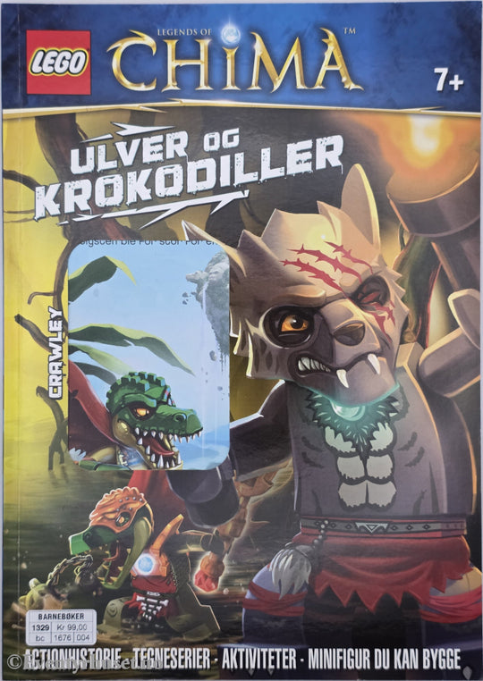 LEGO Legends of Chima – Ulver og krokodiller . Aktivitetshefte.