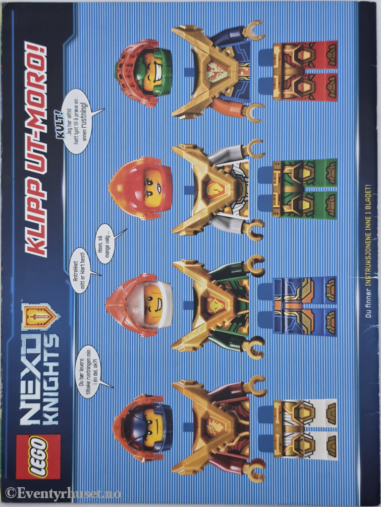 LEGO Nexo Knights Nr. 5/2018 . Aktivitetshefte.
