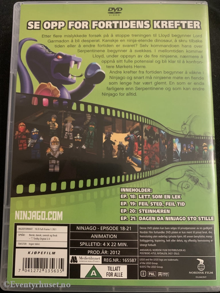 Lego Ninjago. Episode 18-21. Dvd. Dvd