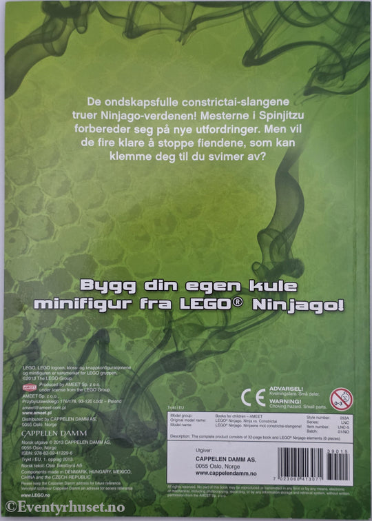 LEGO Ninjago – Ninjaene mot Constrictai-slangene . Aktivitetshefte.