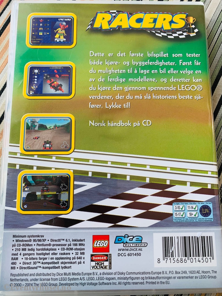 Lego Racers. Pc-Spill. Pc Spill