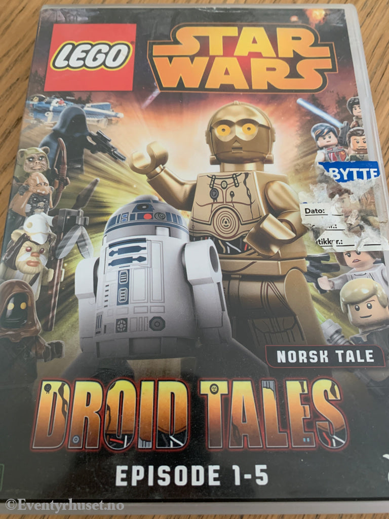 LEGO Star Wars: Droid Tales – Episode 1–5 (2015). DVD.