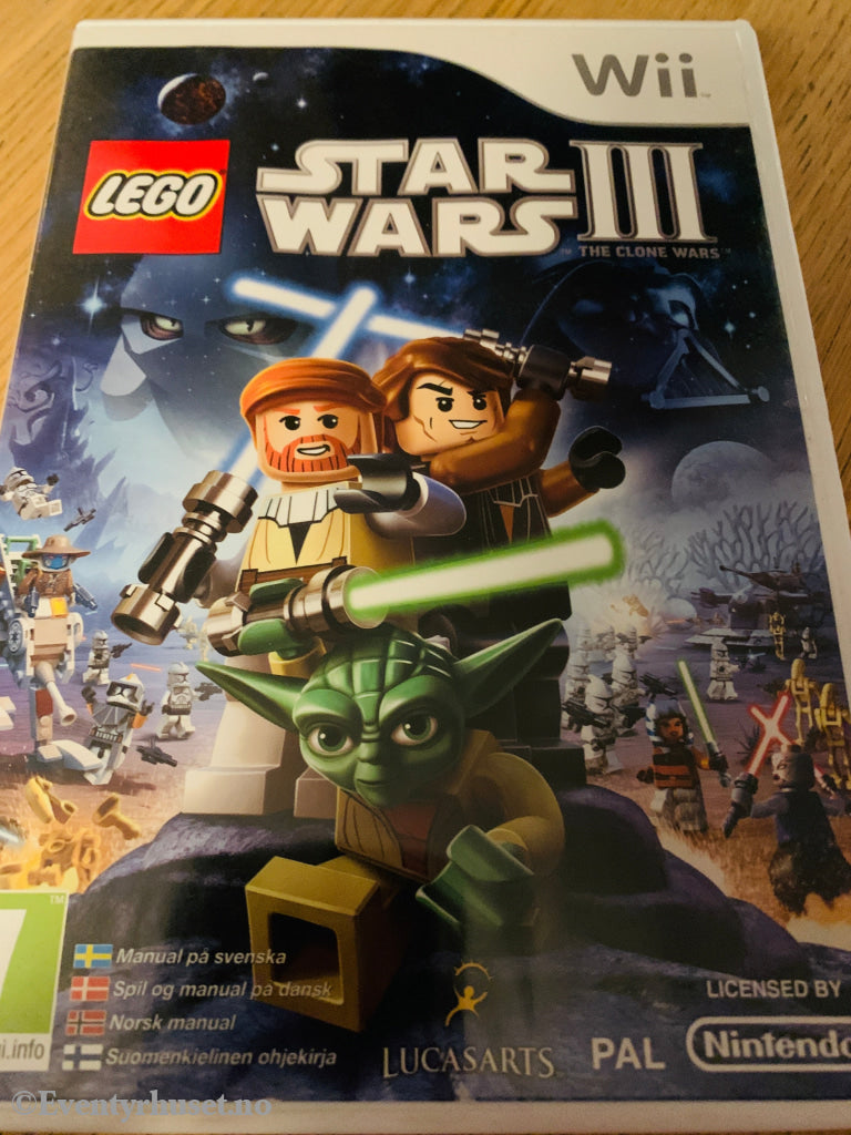 Lego Star Wars Iii The Clone Wars. Nintendo Wii. Wii