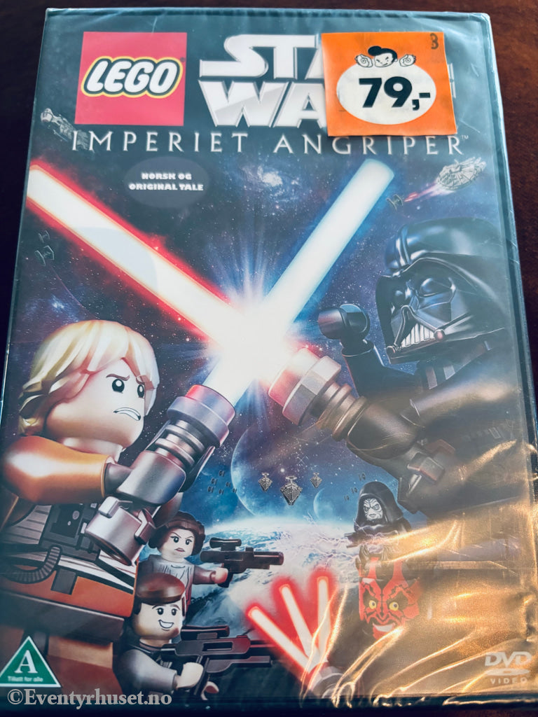 LEGO Star Wars – Imperiet Angriper. DVD. Ny i plast!
