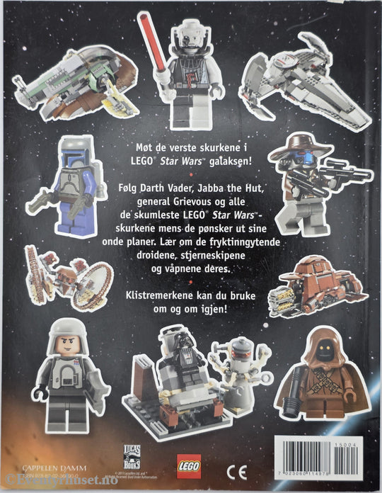 LEGO Star Wars Skurker Den store klistremerkeboka. Aktivitetshefte.