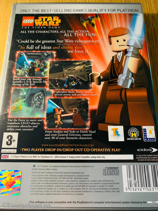 Lego Star Wars - The Video Game (Platinium). Pc-Spill. Pc Spill