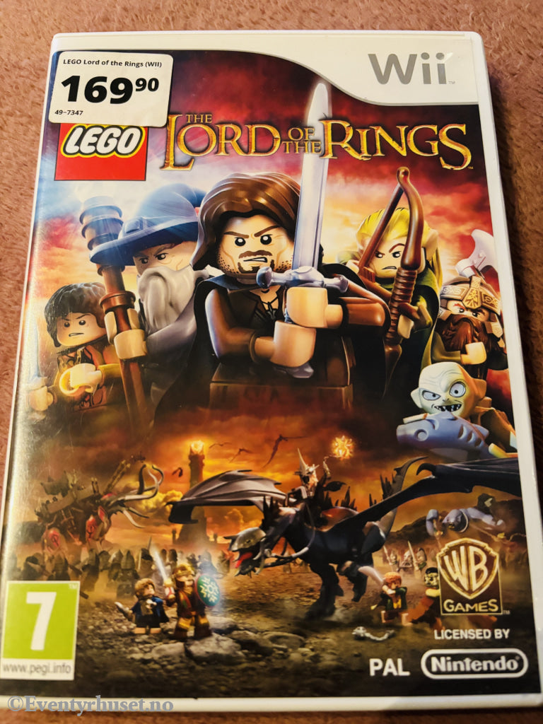 LEGO The Lord of the Rings. Nintendo Wii.