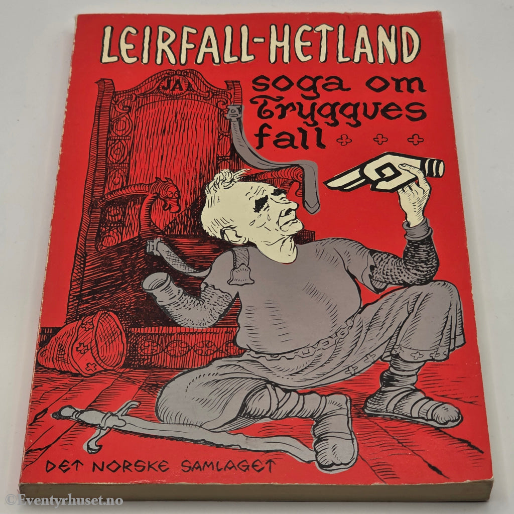 Leif Fall-Hetland. 1946. Soga om Tryggves fall. Bok.