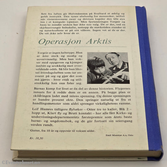 Leif Hamre, 1971. Operasjon Arktis. Bok.