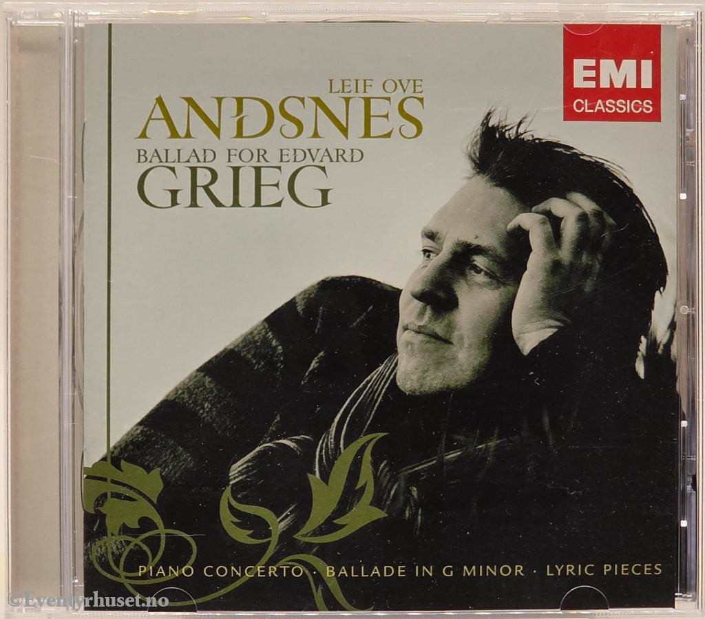 Leif Ove Andsnes - Ballad for Edvard Grieg (2007). Musikk-CD.