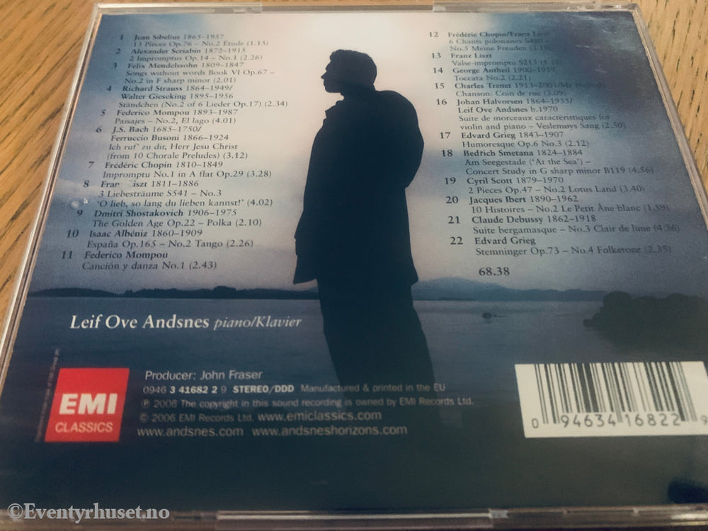 Leif Ove Andsnes – Horizons, 2006. CD.