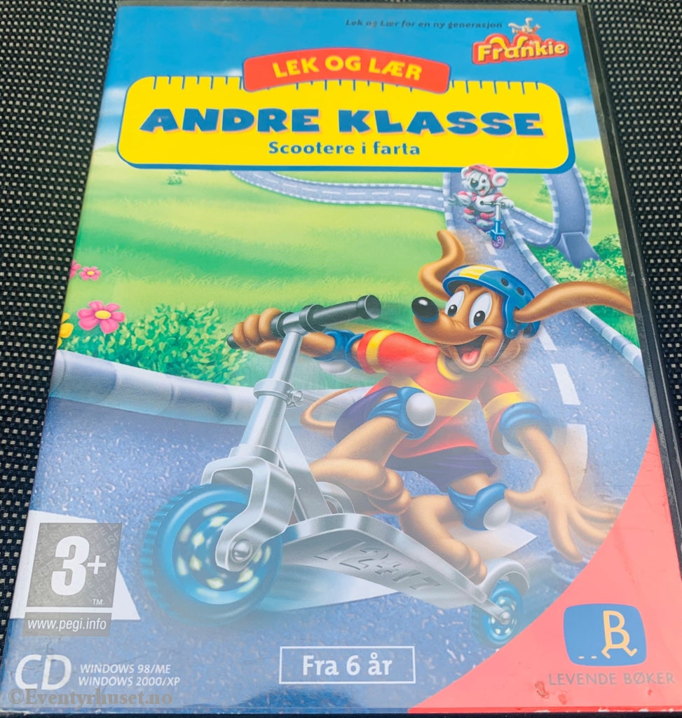 Lek & Lær. Andre Klasse. Scootere I Farta. Pc-Spill. Pc Spill