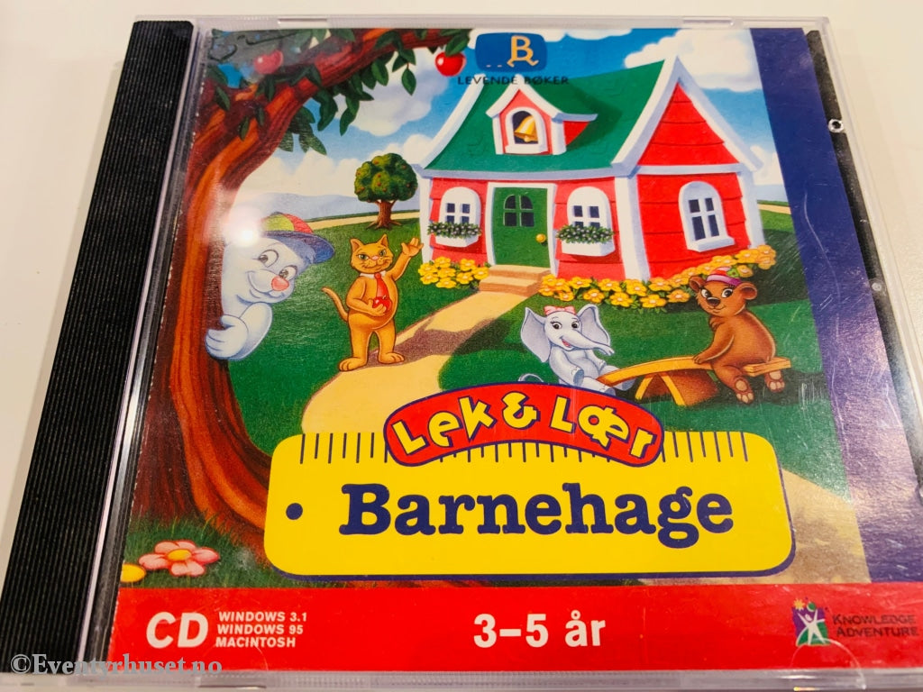 Lek & Lær. Barnehage. 3-5 År. Pc-Spill. Pc Spill