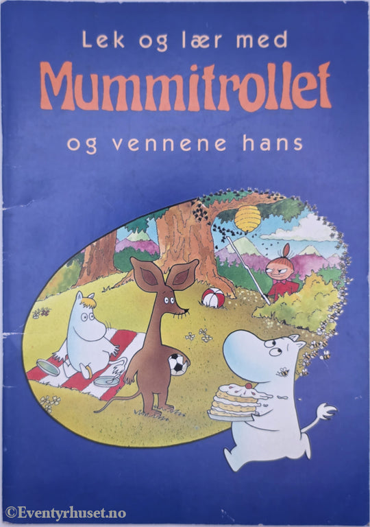 Lek og lær med Mummitrollet og vennene hans. Hefte.