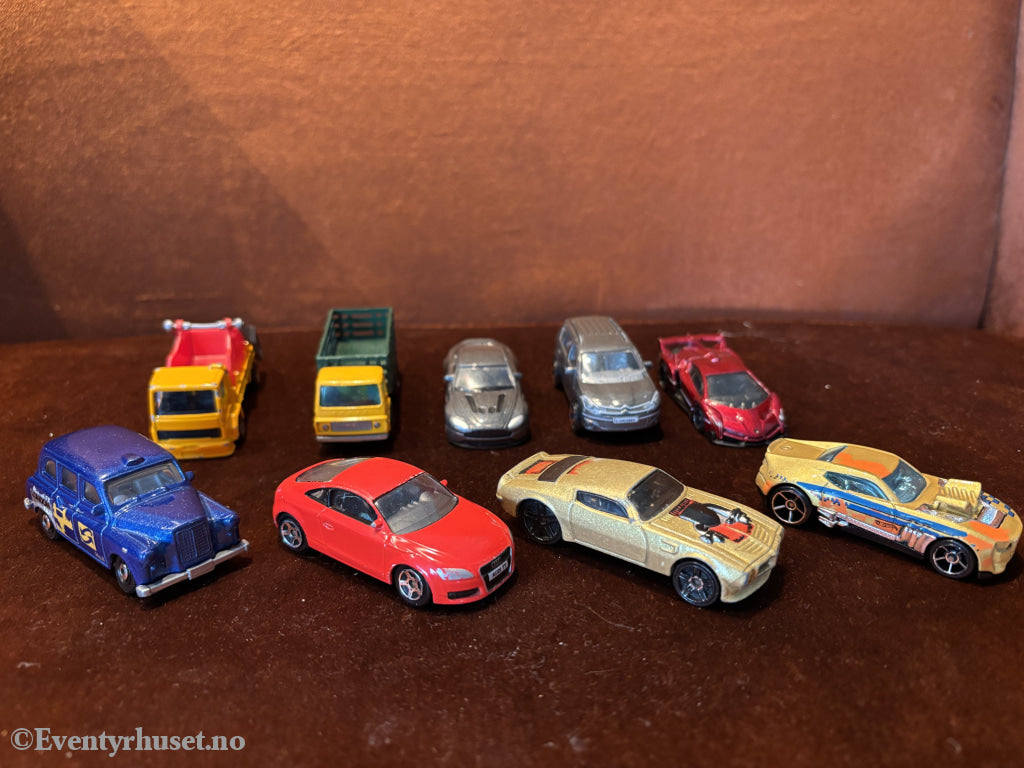 Lekebiler – blandet sett (metall)