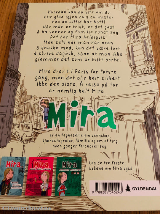 Lemire & Bregnhøi. 2021. Mira: #reise #paris #savn. Bok.