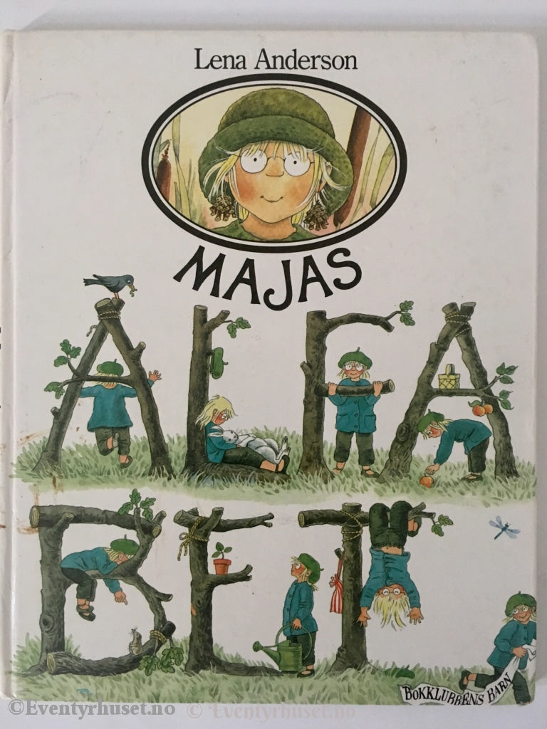Lena Anderson. 1984. Majas Alfabet. Fortelling