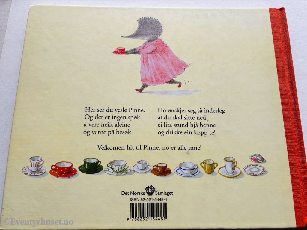 Lena Anderson. Vesle Pinne får besøk. 1990. Barnebok.
