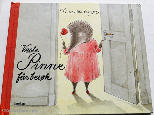Lena Anderson. Vesle Pinne får besøk. 1990. Barnebok.