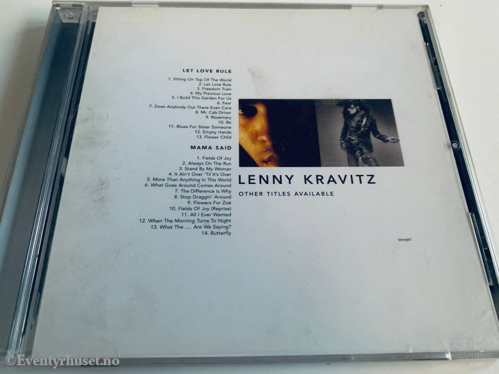 Lenny Kravitz 1991. Let Love Rule / Mama Said. CD singel