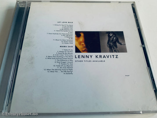 Lenny Kravitz 1991. Let Love Rule / Mama Said. CD singel