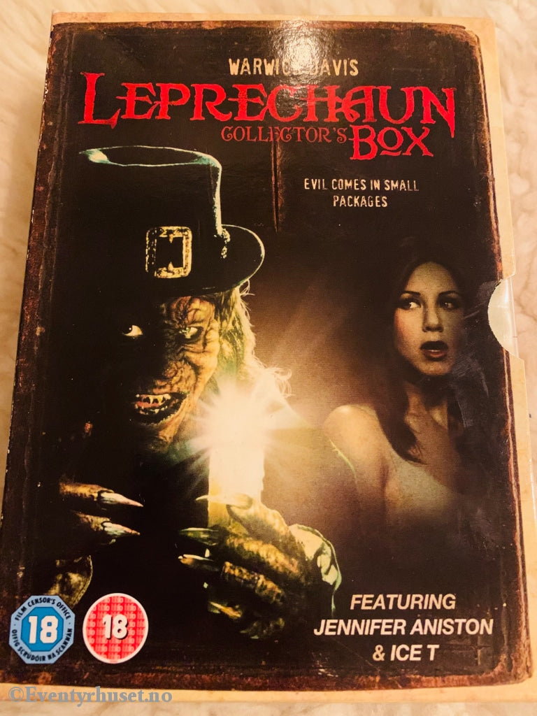 Leprechaun Collectors Box. 5 Filmer! Dvd Samleboks.