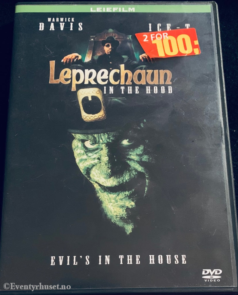 Leprechaun In The Hood. Dvd Leiefilm.